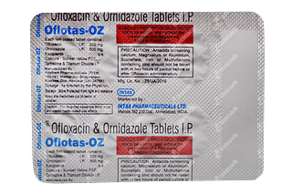 Oflotas Oz 200/500 MG Tablet 10