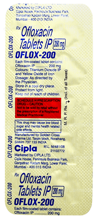 Oflox 200 Tablet 10