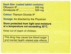 Oflox Oz Tablet 10 Oflox Oz Tablet 10