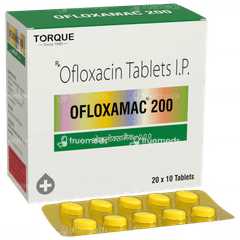Ofloxamac 200 MG Tablet 10