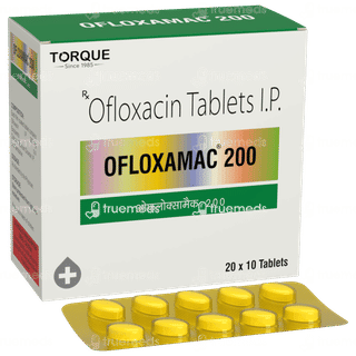 Ofloxamac 200 MG Tablet 10