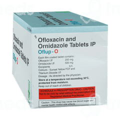 Oflup-o 200/500 MG Tablet 10 Oflup-o 200/500 MG Tablet 10