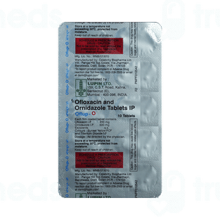Oflup-o 200/500 MG Tablet 10