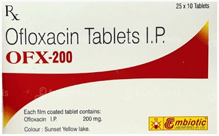 Ofx 200 Mg Tablet 10