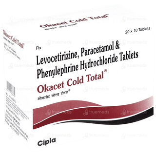 Okacet Cold Total Tablet 10