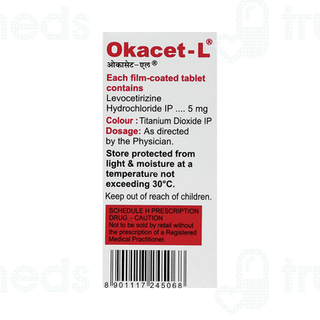 Okacet L Tablet 10