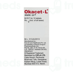Okacet L Tablet 10 Okacet L Tablet 10