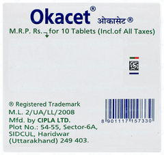 Okacet Tablet 10 Okacet Tablet 10