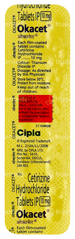 Okacet Tablet 10 Okacet Tablet 10