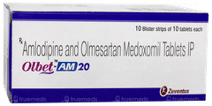Olbet Am 20 Tablet 10