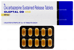Oleptal Od 450 Tablet 10