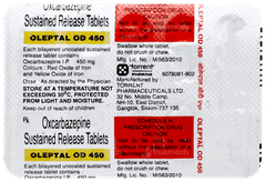 Oleptal Od 450 Tablet 10 Oleptal Od 450 Tablet 10