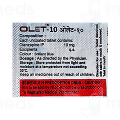 Olet 10 MG Tablet 10