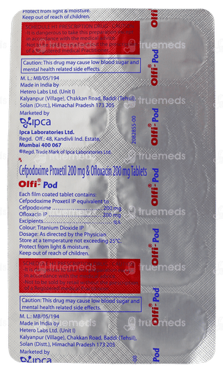Olfi Pod Tablet 10