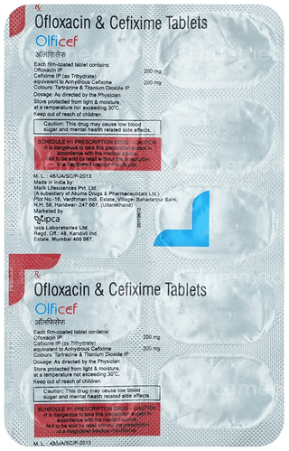 Olficef Tablet 10