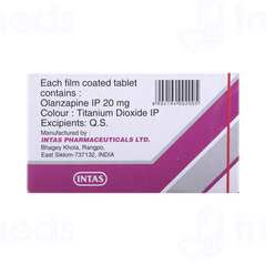 Oliza 20 MG Tablet 10