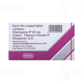 Oliza 20 MG Tablet 10