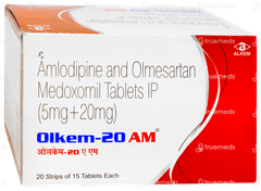 Olkem 20 Am Tablet 15 Olkem 20 Am Tablet 15