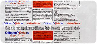 Olkem Beta 25 Tablet 10