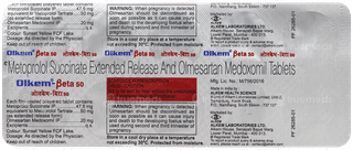 Olkem Beta 50 Tablet 10