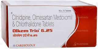 Olkem Trio 6.25 Tablet 10