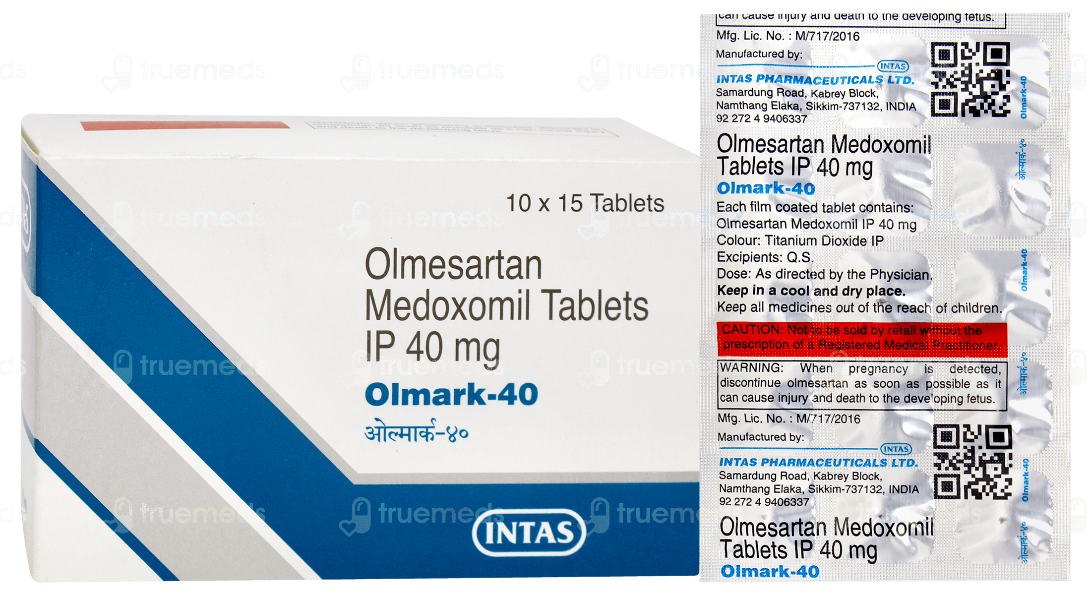 Olmark Olmark 40 Tablet 15: Uses, Side Effects, Price & Substitutes