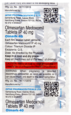 Olmark 40 Tablet 15 Olmark 40 Tablet 15