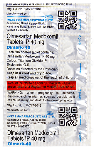 Olmark 40 Tablet 15
