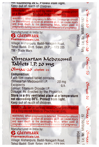 Olmax 20 Tablet 15