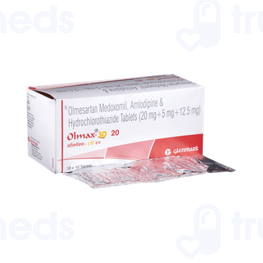 Olmax 3d 20/5/12.5 MG | Order Olmax 3d 20/5/12.5 MG Tablet Online at ...