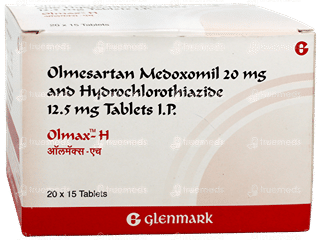 Olmax H 20/12.5 MG | Order Olmax H 20/12.5 MG Tablet Online at Truemeds
