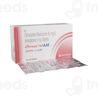 Olmax Am 40/5 MG | Order Olmax Am 40/5 MG Tablet Online at Truemeds