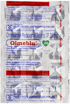 Olmeblu 20 Tablet 15 Olmeblu 20 Tablet 15