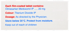 Olmecip 20 Tablet 10 Olmecip 20 Tablet 10