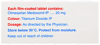 Olmecip 20 Tablet 10