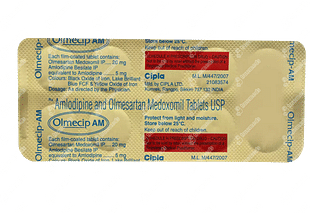 Olmecip Am 20/5 MG Tablet 10