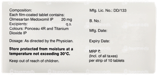 Olmesafe 20 Tablet 10