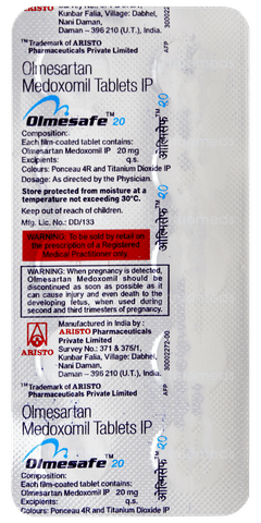 Olmesafe 20 Tablet 10
