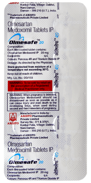 Olmesafe 20 Tablet 10