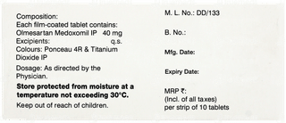 Olmesafe 40 Tablet 10