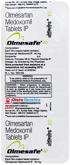 Olmesafe 40 Tablet 10 Olmesafe 40 Tablet 10