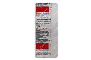 Olmesafe H 40/12.5 MG Tablet 10