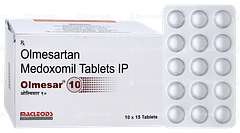 Olmesar 10 Tablet 15
