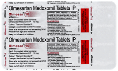 Olmesar 10 Tablet 15 Olmesar 10 Tablet 15