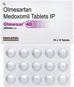 Olmesar 40 Tablet 15