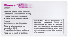 Olmesar 40 Tablet 15 Olmesar 40 Tablet 15