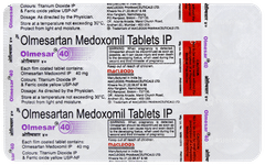 Olmesar 40 Tablet 15 Olmesar 40 Tablet 15