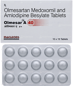 Olmesar A 40 Tablet 15