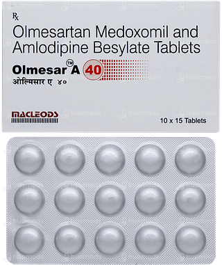 Olmesar A 40 Tablet 15