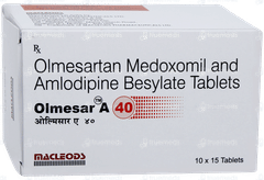 Olmesar A 40 Tablet 15